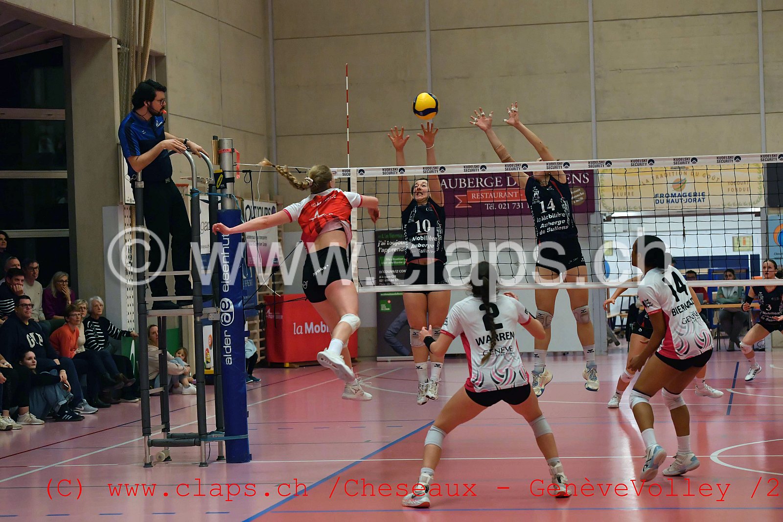 20240128 Cheseaux - GeneveVolley coupe suisse