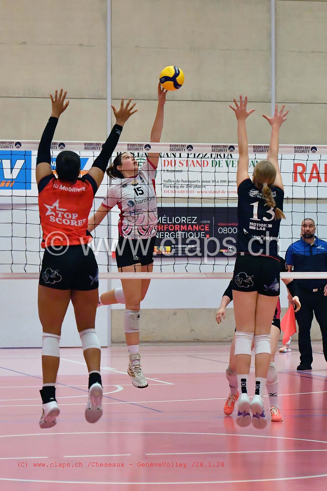 20240128 Cheseaux - GeneveVolley coupe suisse