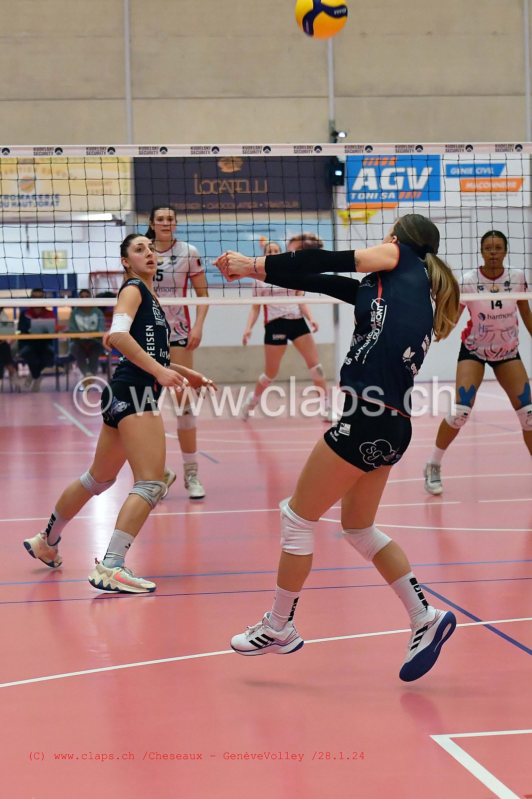 20240128 Cheseaux - GeneveVolley coupe suisse