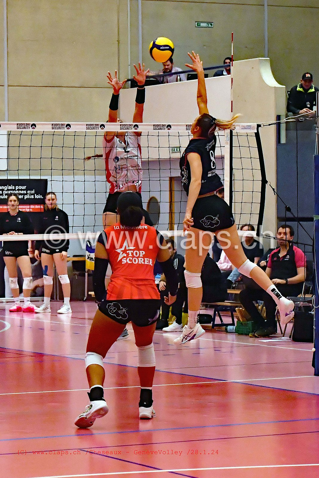 20240128 Cheseaux - GeneveVolley coupe suisse