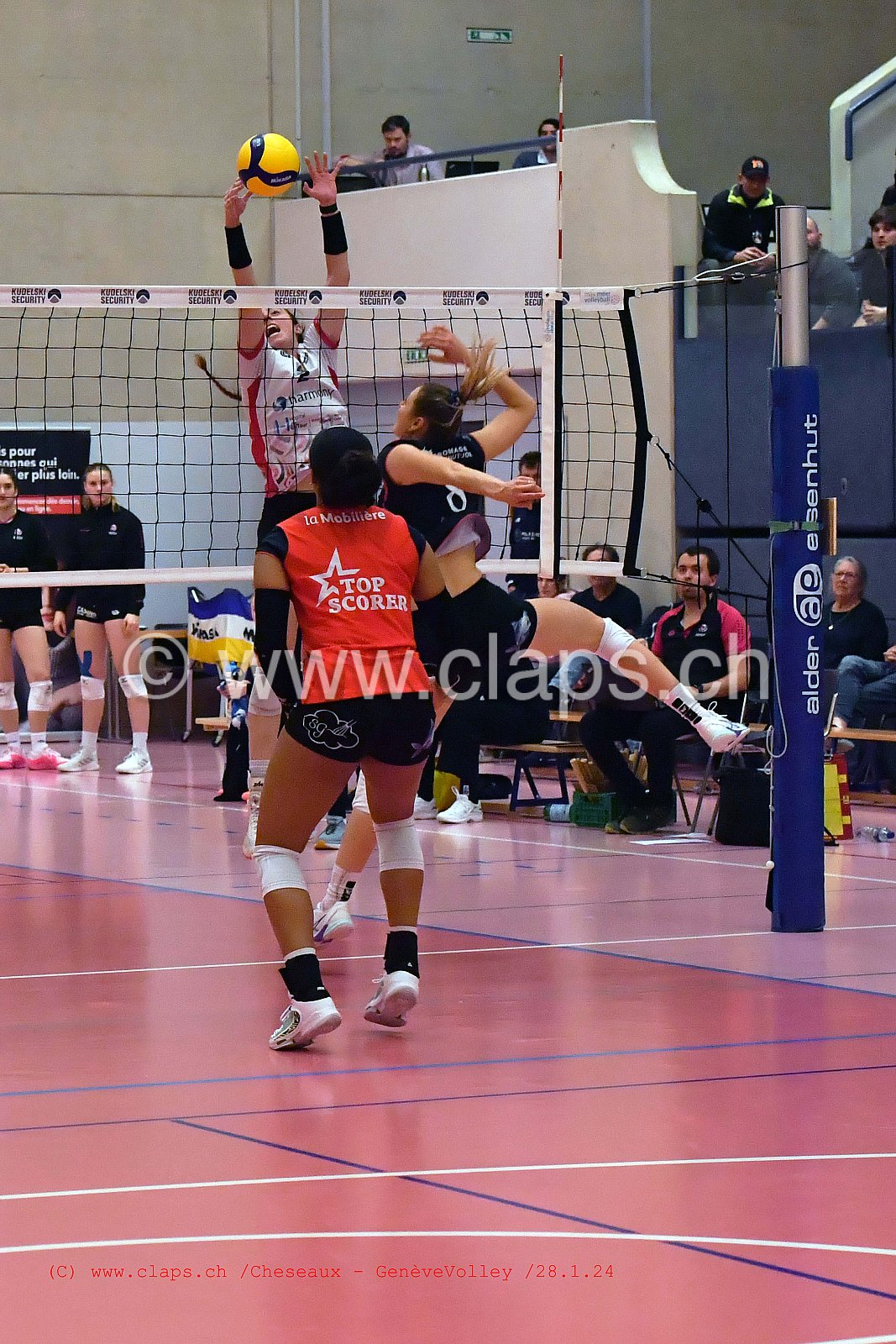 20240128 Cheseaux - GeneveVolley coupe suisse