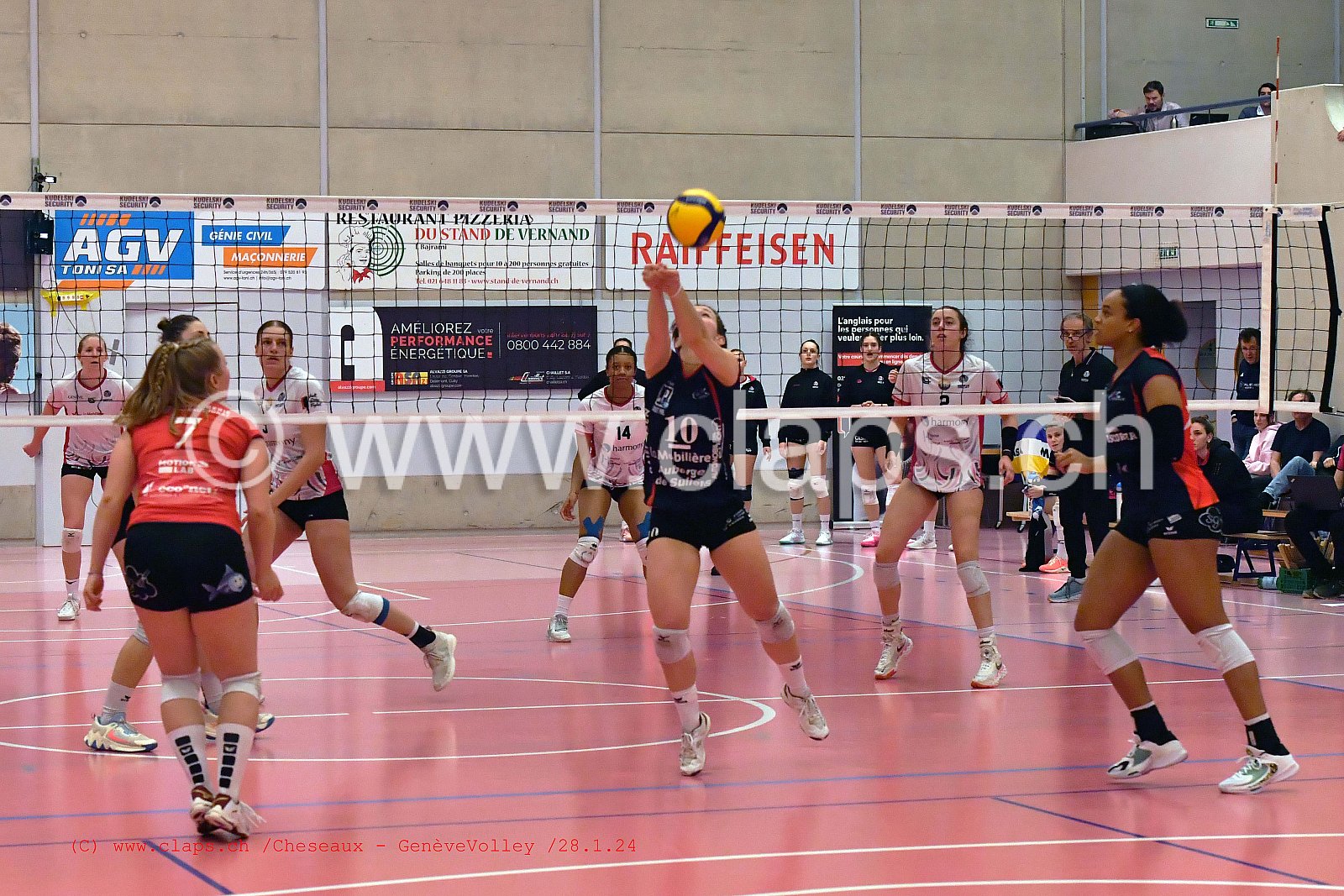 20240128 Cheseaux - GeneveVolley coupe suisse