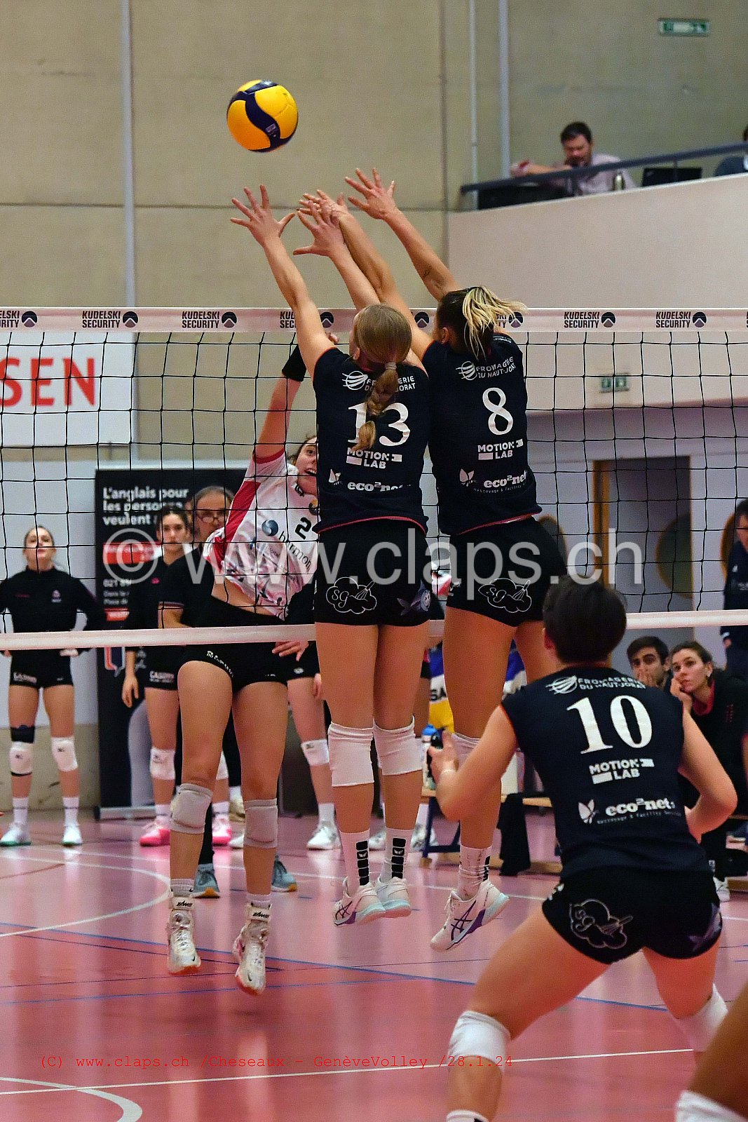 20240128 Cheseaux - GeneveVolley coupe suisse