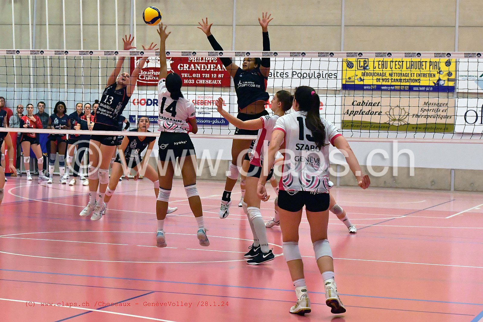 20240128 Cheseaux - GeneveVolley coupe suisse