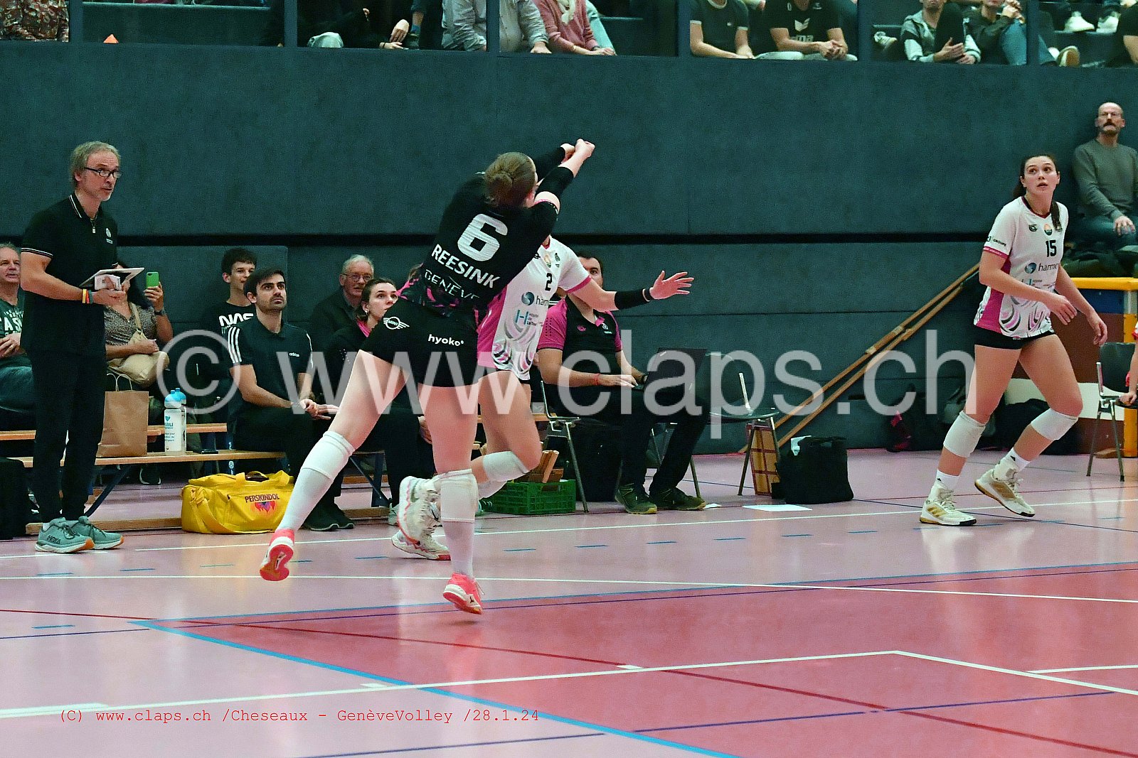 20240128 Cheseaux - GeneveVolley coupe suisse