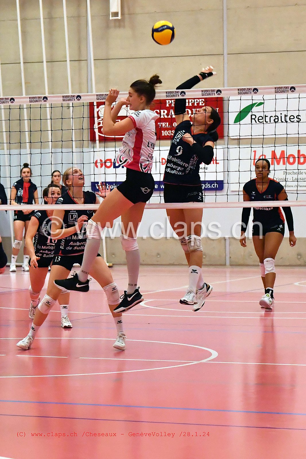 20240128 Cheseaux - GeneveVolley coupe suisse