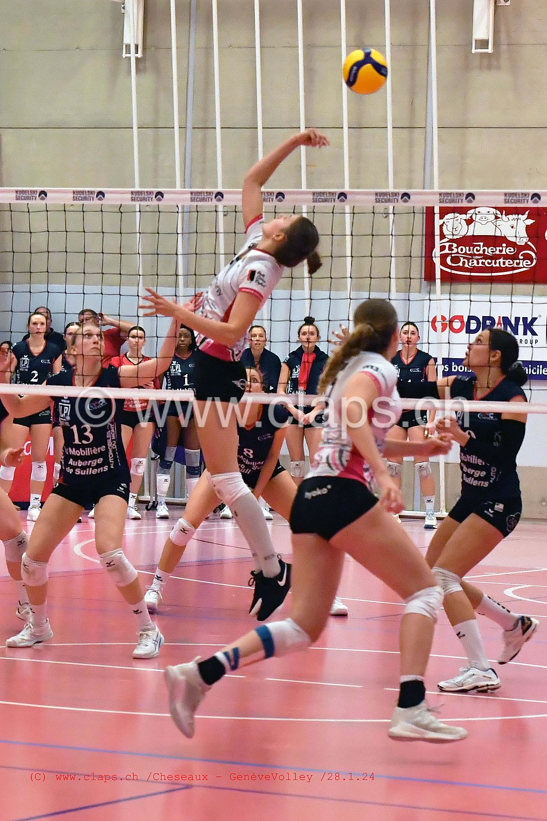 20240128 Cheseaux - GeneveVolley coupe suisse