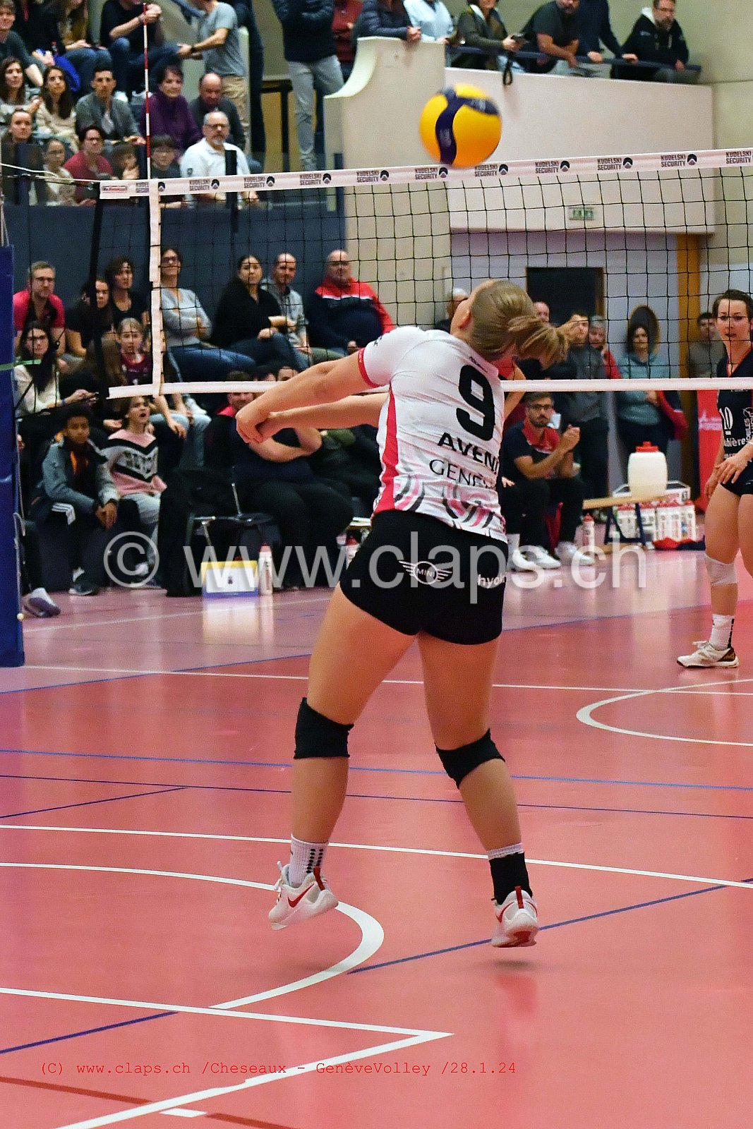20240128 Cheseaux - GeneveVolley coupe suisse