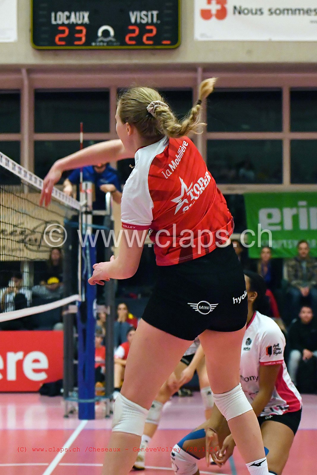 20240128 Cheseaux - GeneveVolley coupe suisse