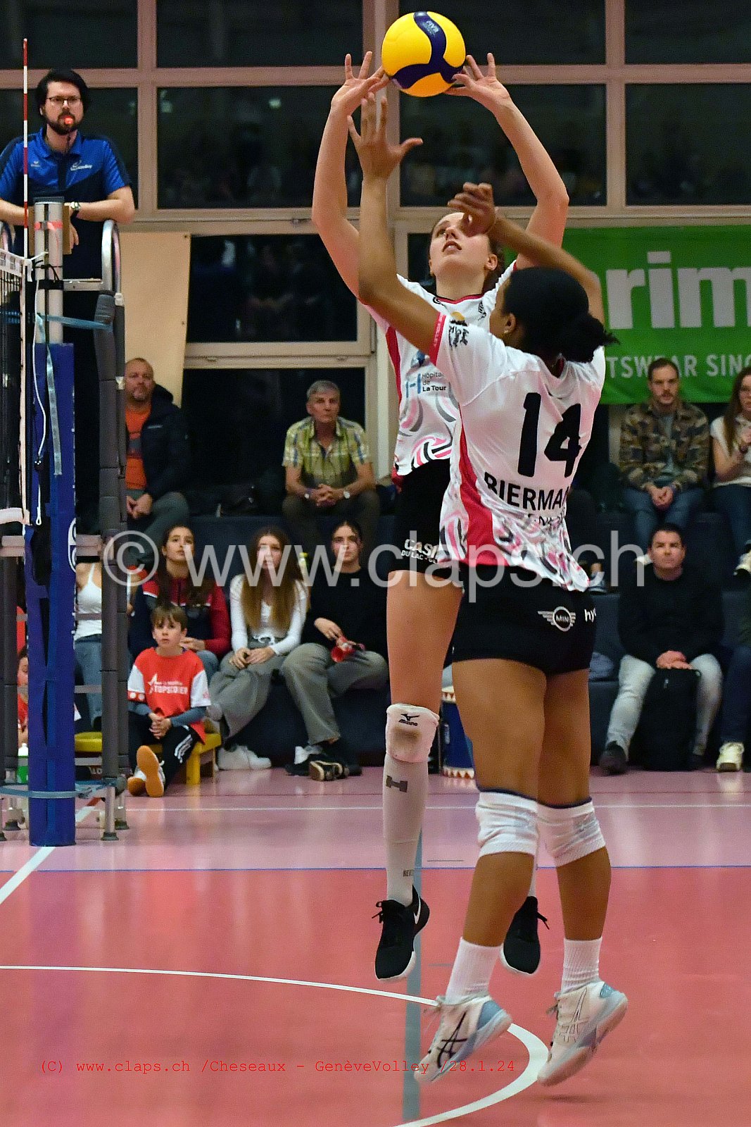 20240128 Cheseaux - GeneveVolley coupe suisse