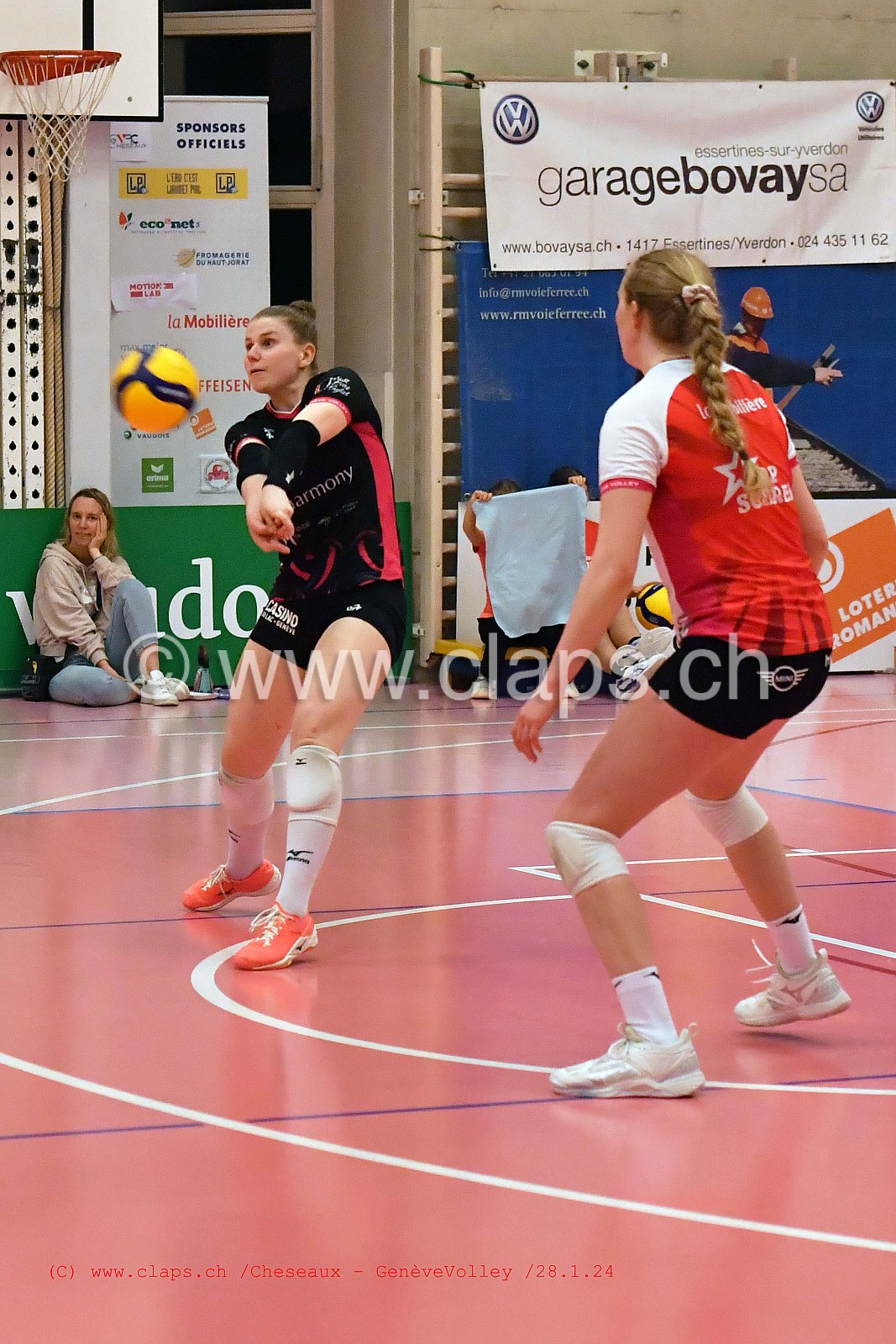 20240128 Cheseaux - GeneveVolley coupe suisse