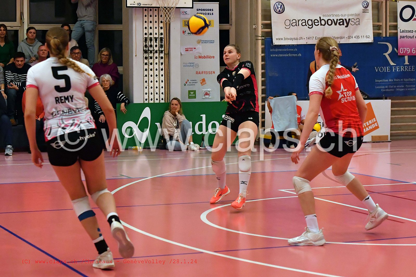 20240128 Cheseaux - GeneveVolley coupe suisse