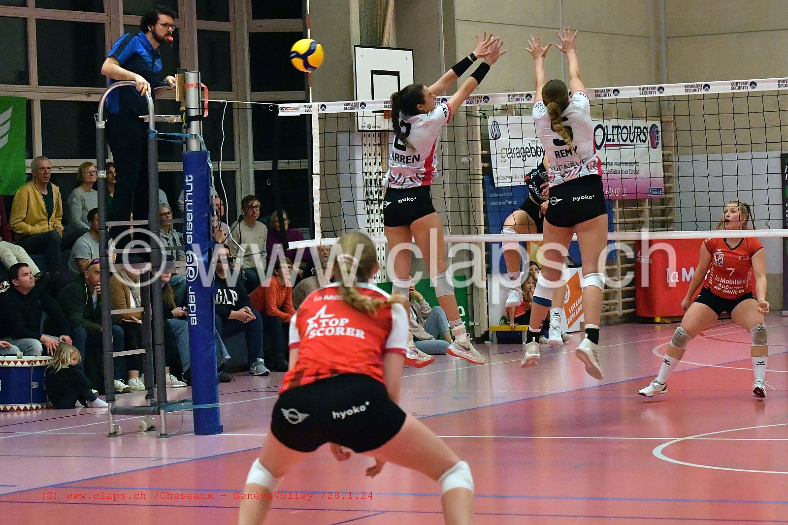 20240128 Cheseaux - GeneveVolley coupe suisse
