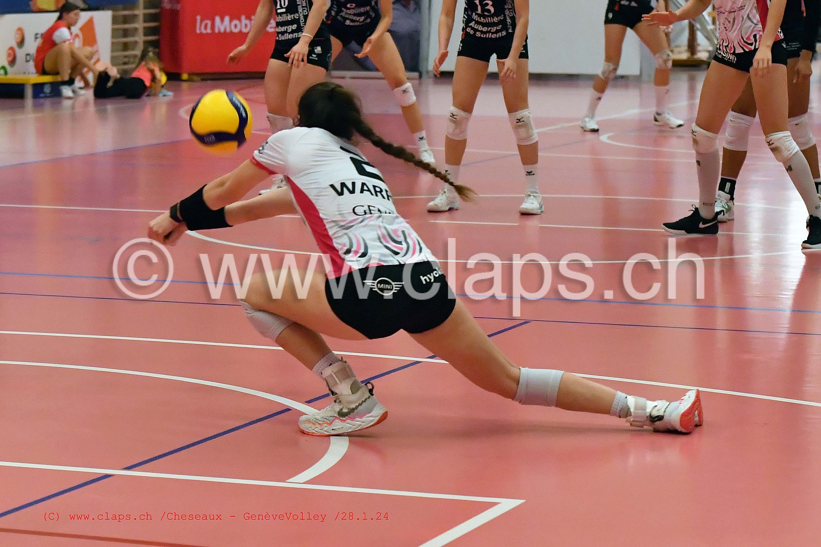 20240128 Cheseaux - GeneveVolley coupe suisse