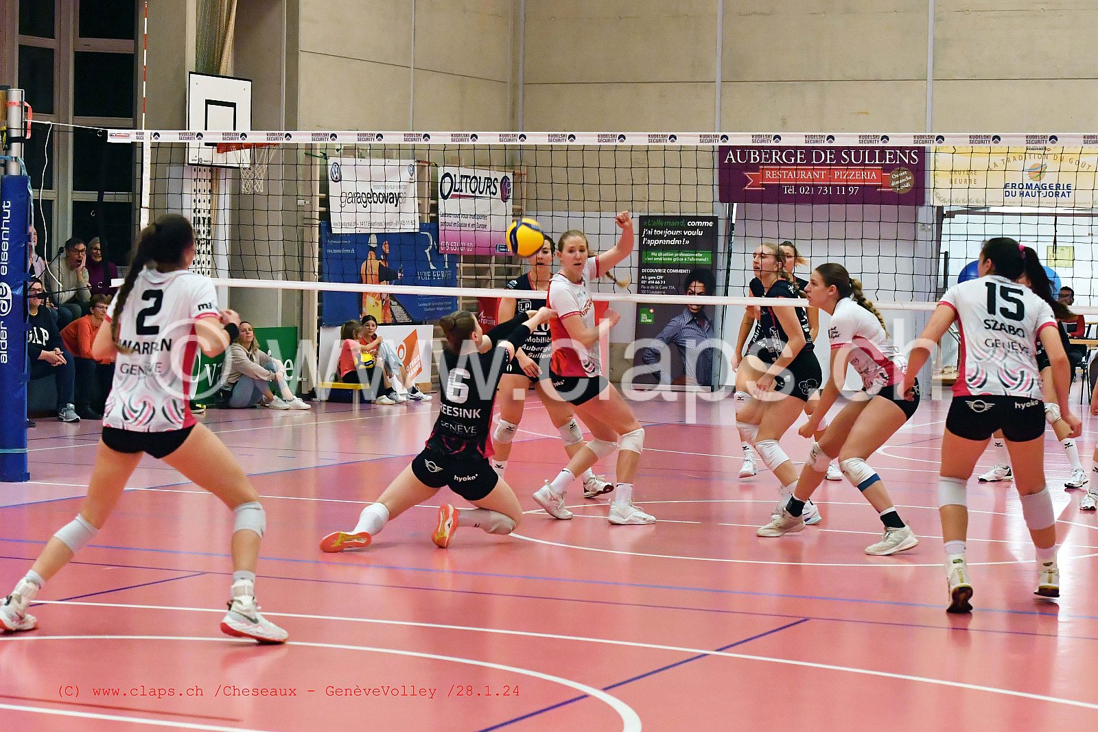20240128 Cheseaux - GeneveVolley coupe suisse