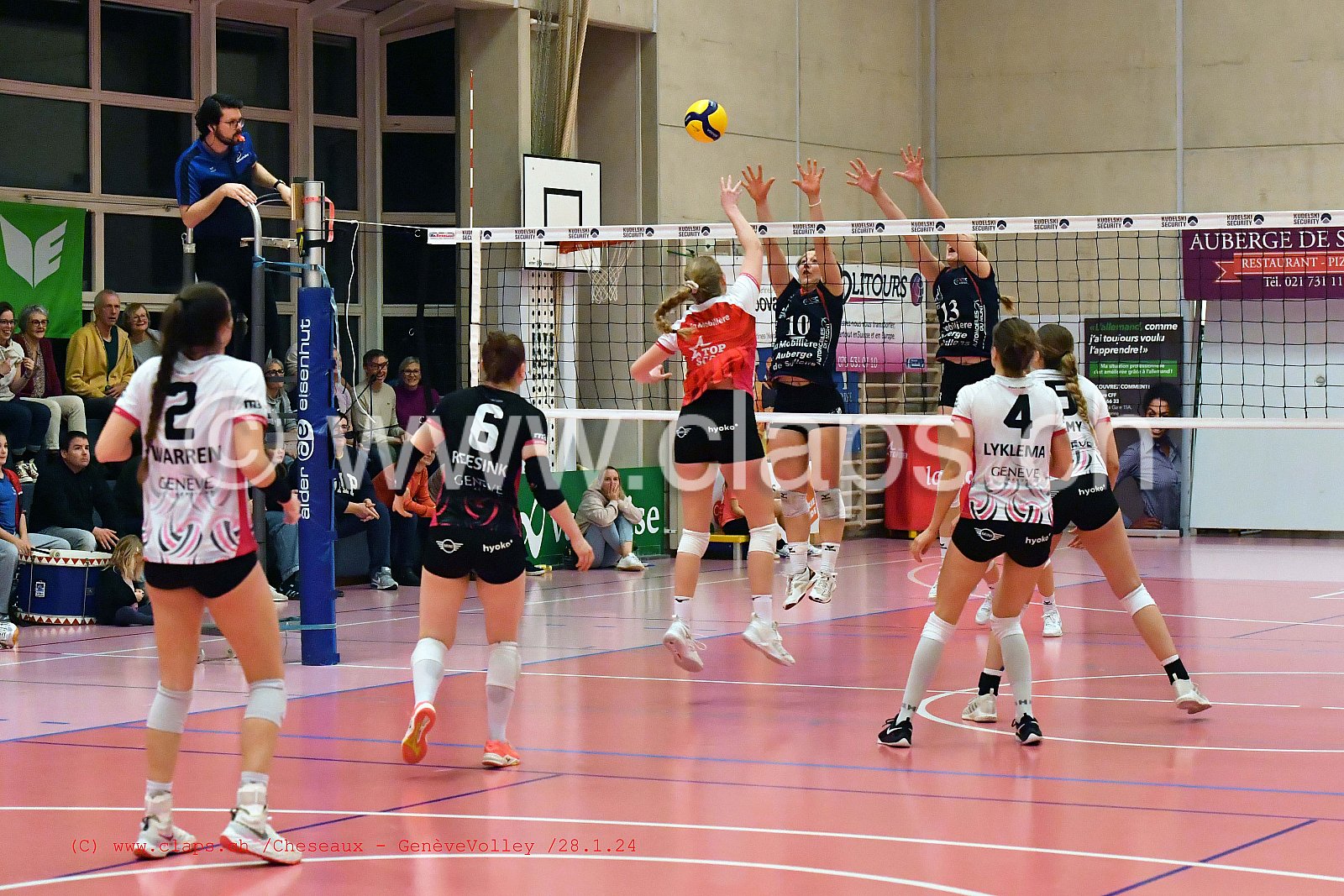20240128 Cheseaux - GeneveVolley coupe suisse