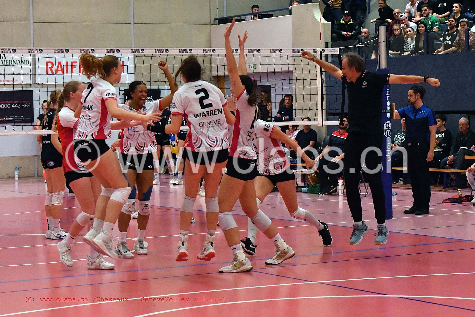 20240128 Cheseaux - GeneveVolley coupe suisse