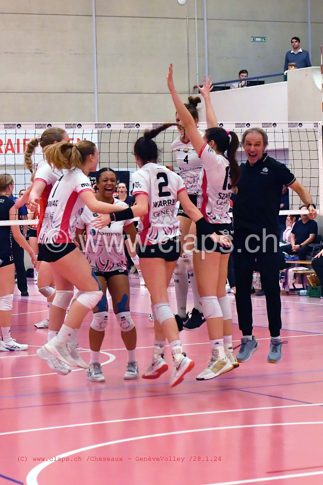 20240128 Cheseaux - GeneveVolley coupe suisse