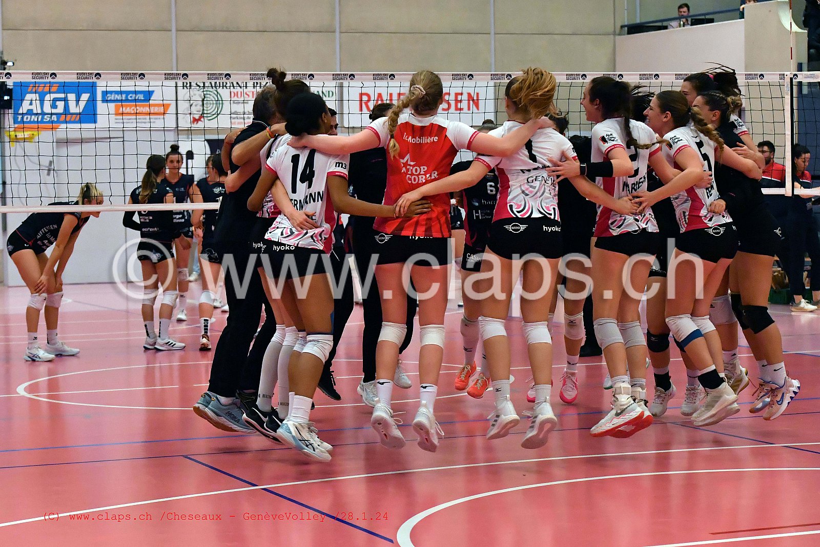 20240128 Cheseaux - GeneveVolley coupe suisse