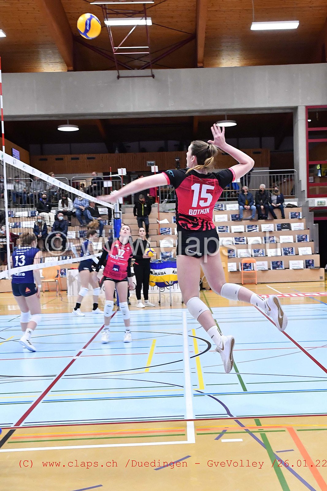 Duedingen Geneve Volley janvier 2022