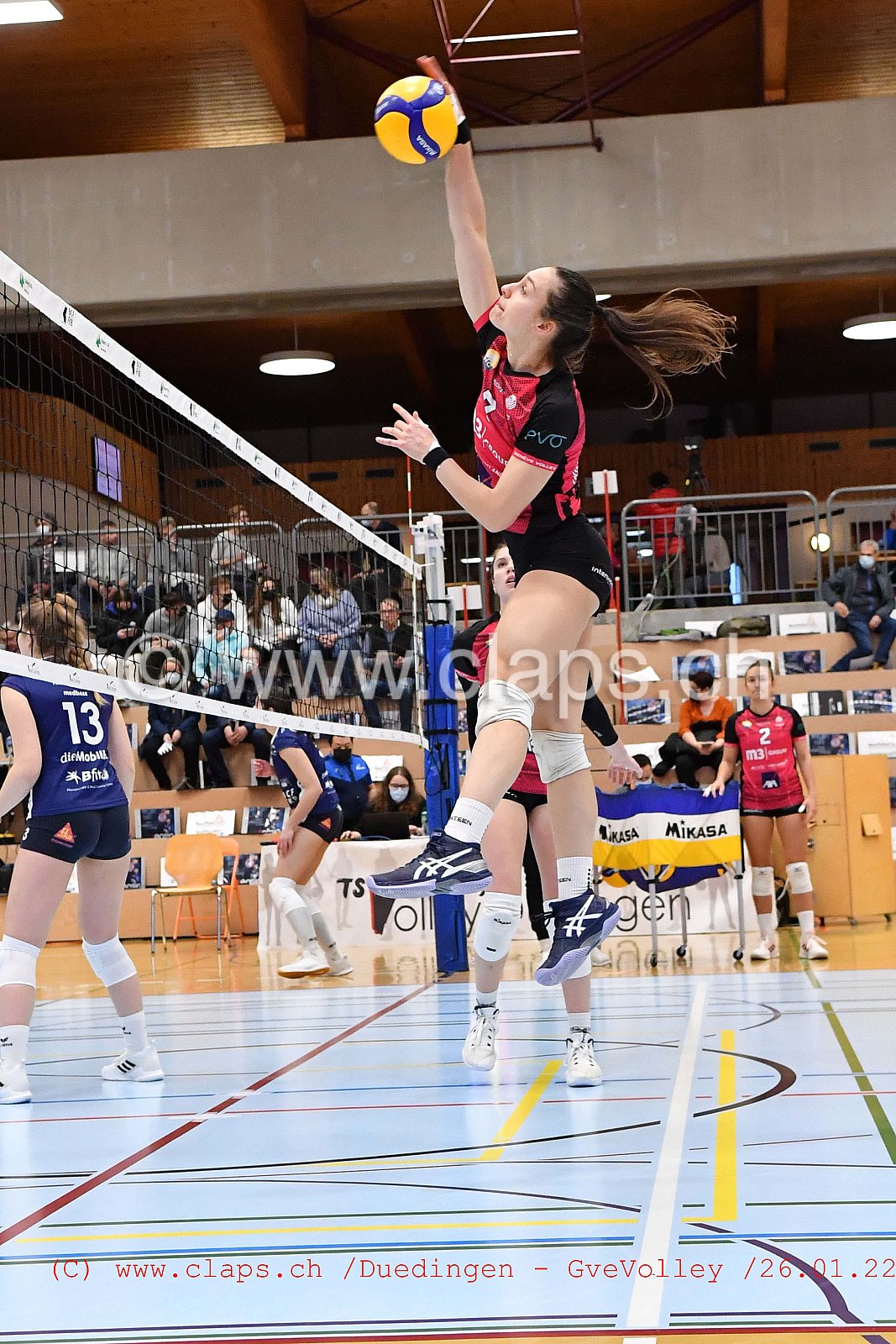 Duedingen Geneve Volley janvier 2022