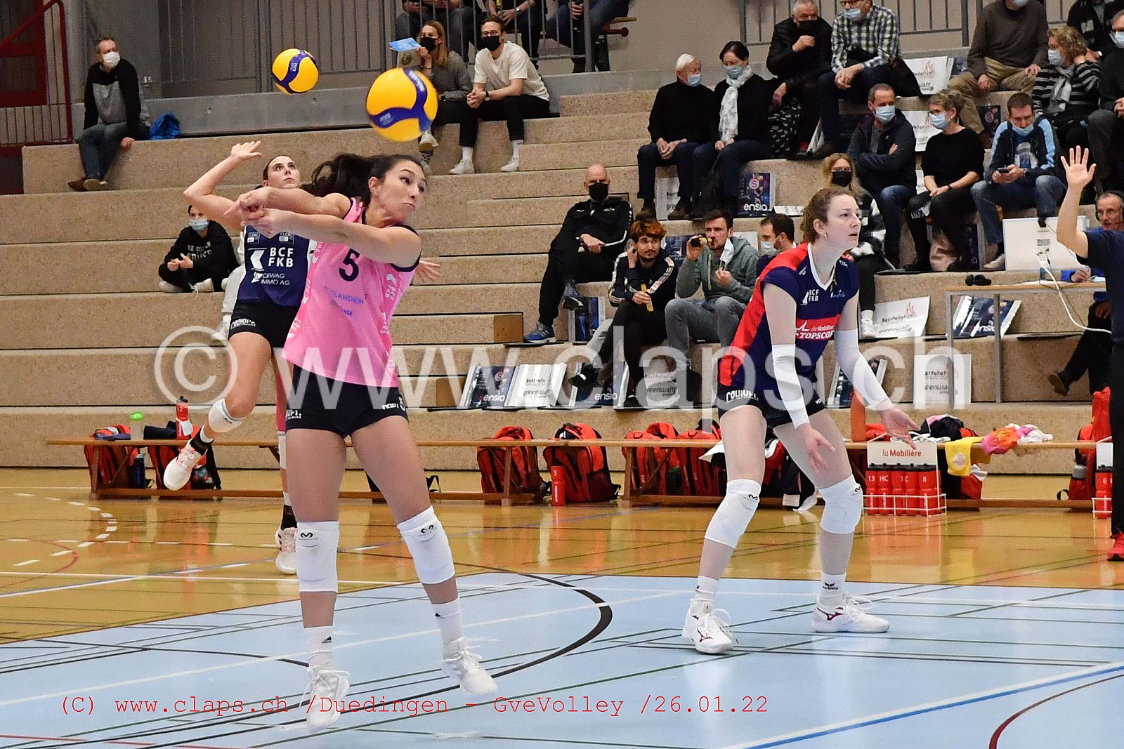 Duedingen Geneve Volley janvier 2022