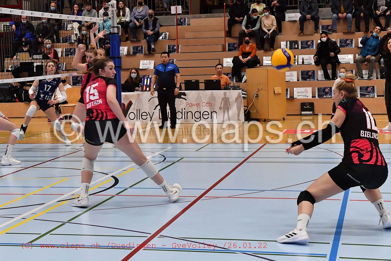 Duedingen Geneve Volley janvier 2022