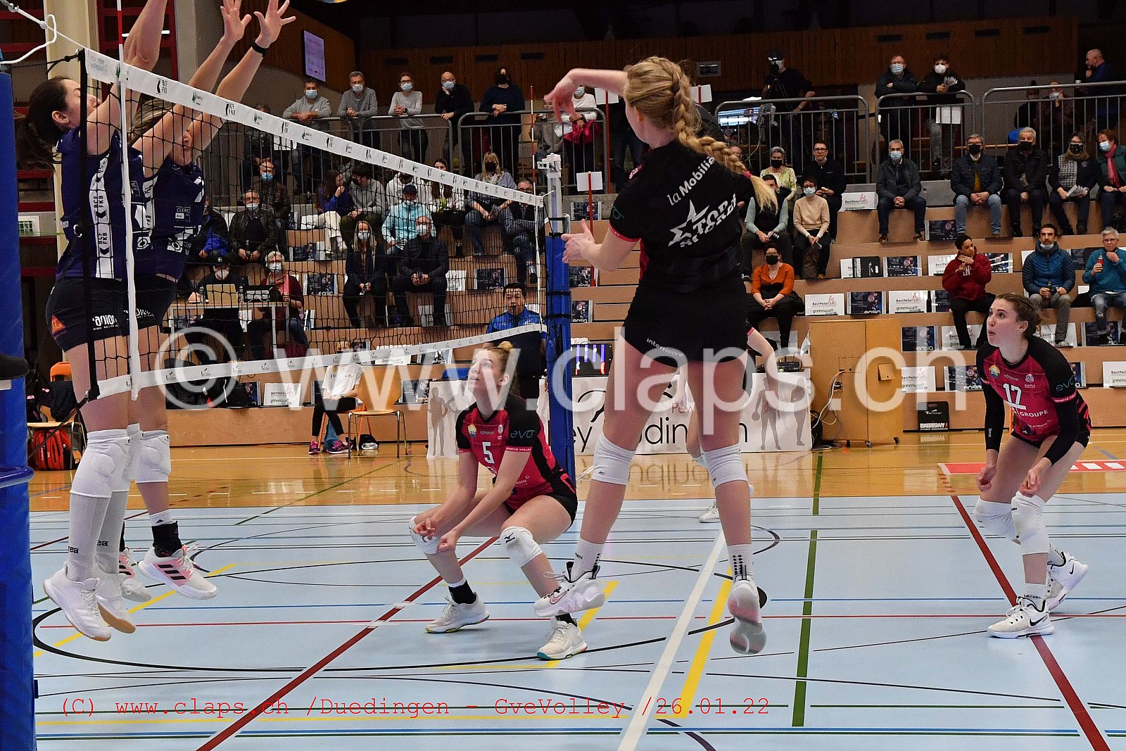 Duedingen Geneve Volley janvier 2022