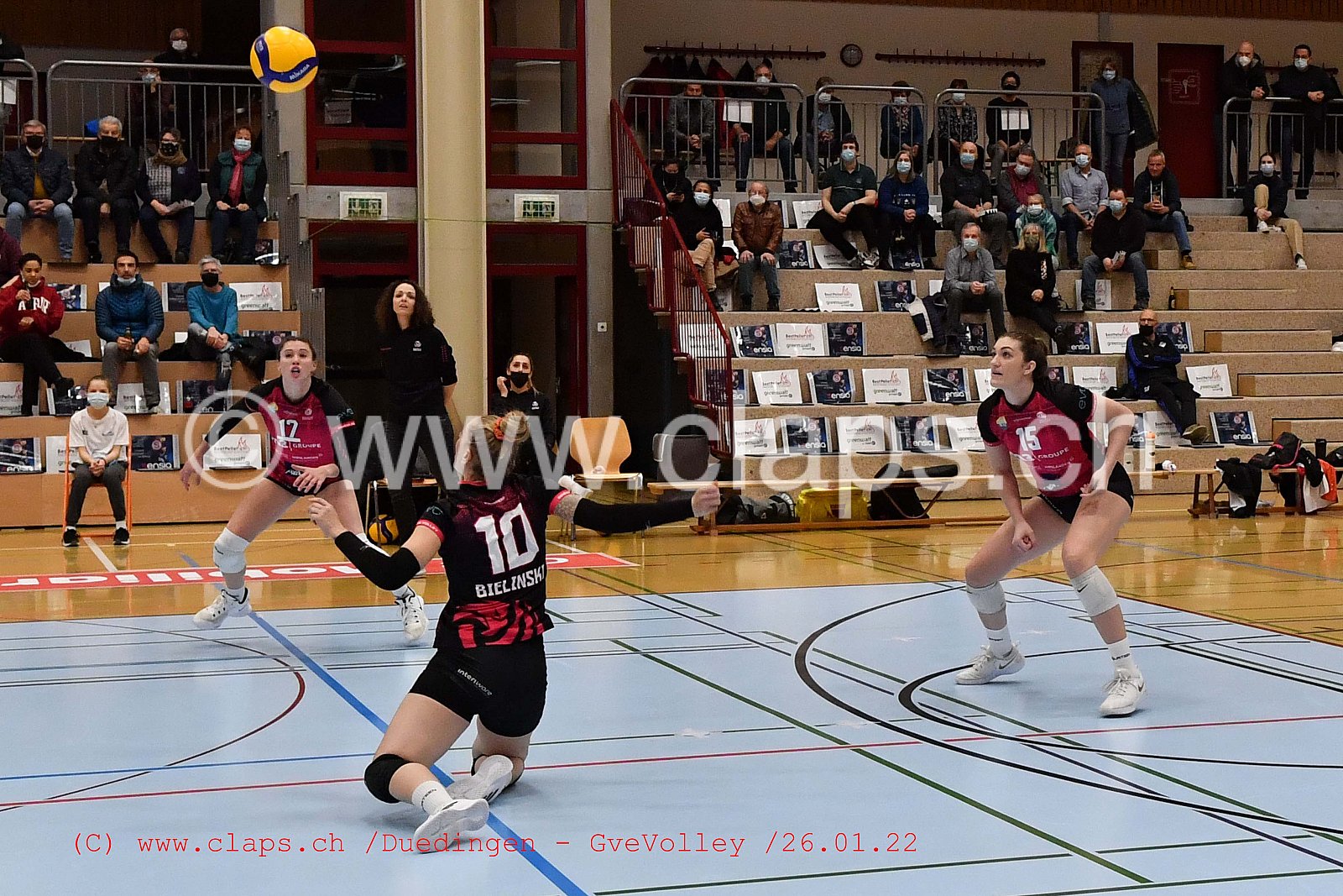 Duedingen Geneve Volley janvier 2022