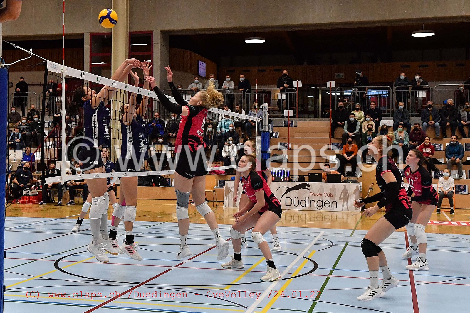 Duedingen Geneve Volley janvier 2022