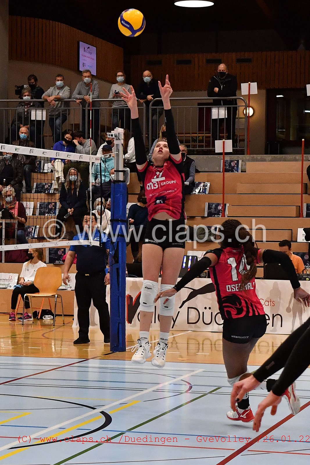 Duedingen Geneve Volley janvier 2022