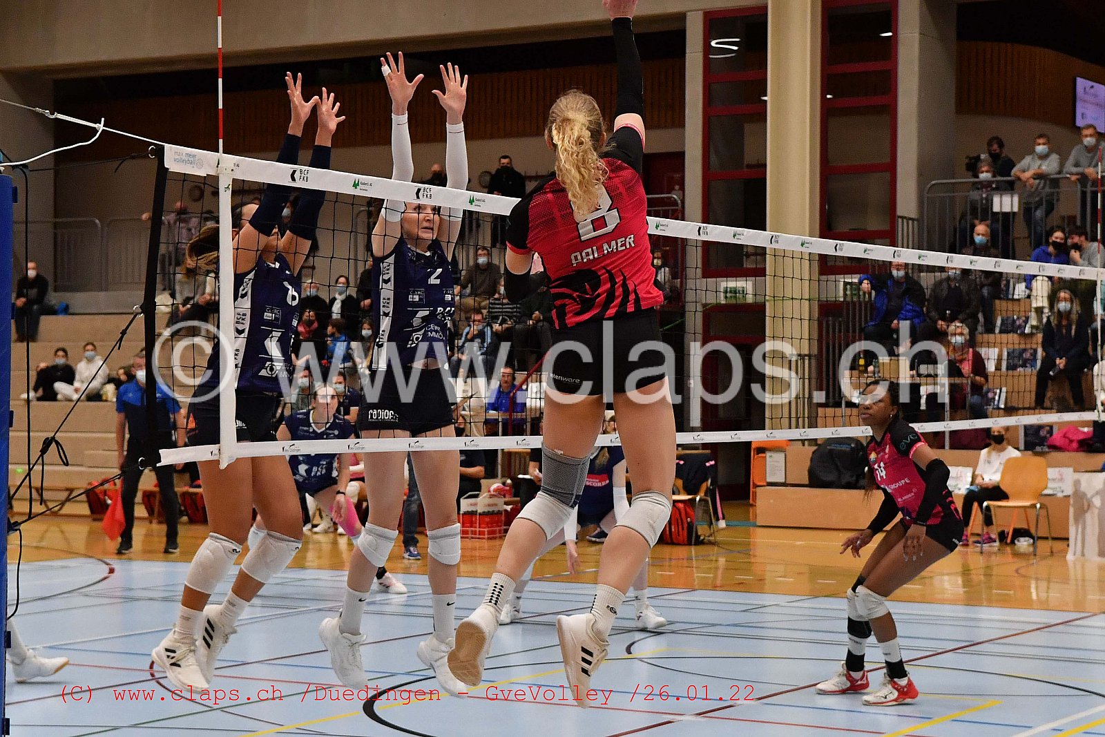 Duedingen Geneve Volley janvier 2022