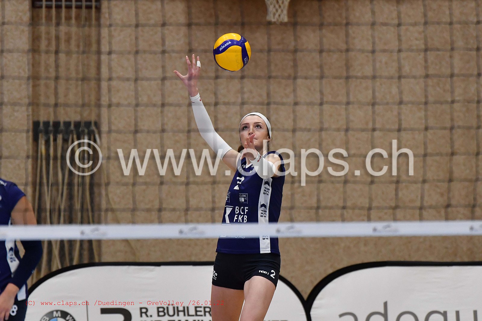 Duedingen Geneve Volley janvier 2022