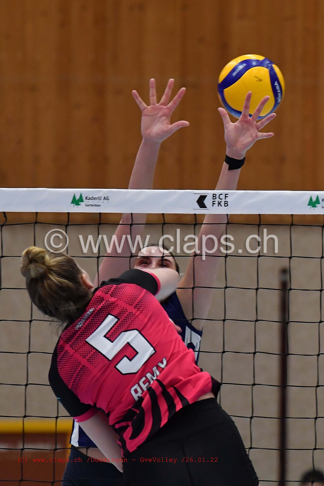 Duedingen Geneve Volley janvier 2022