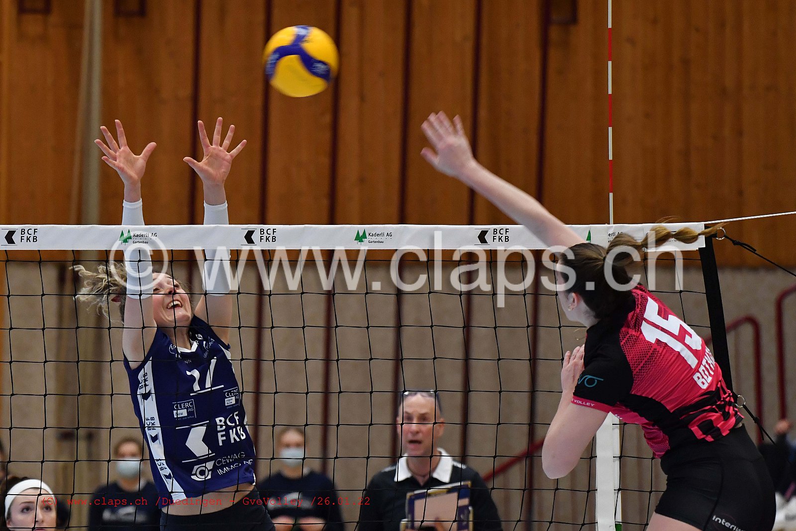 Duedingen Geneve Volley janvier 2022