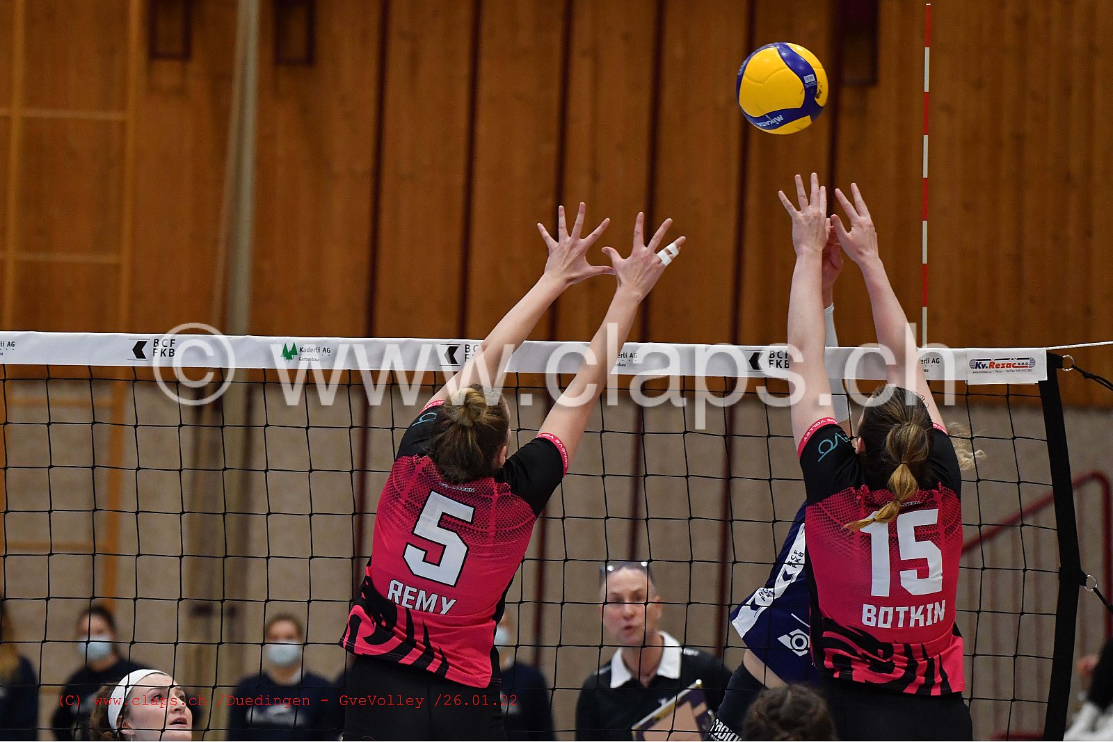 Duedingen Geneve Volley janvier 2022