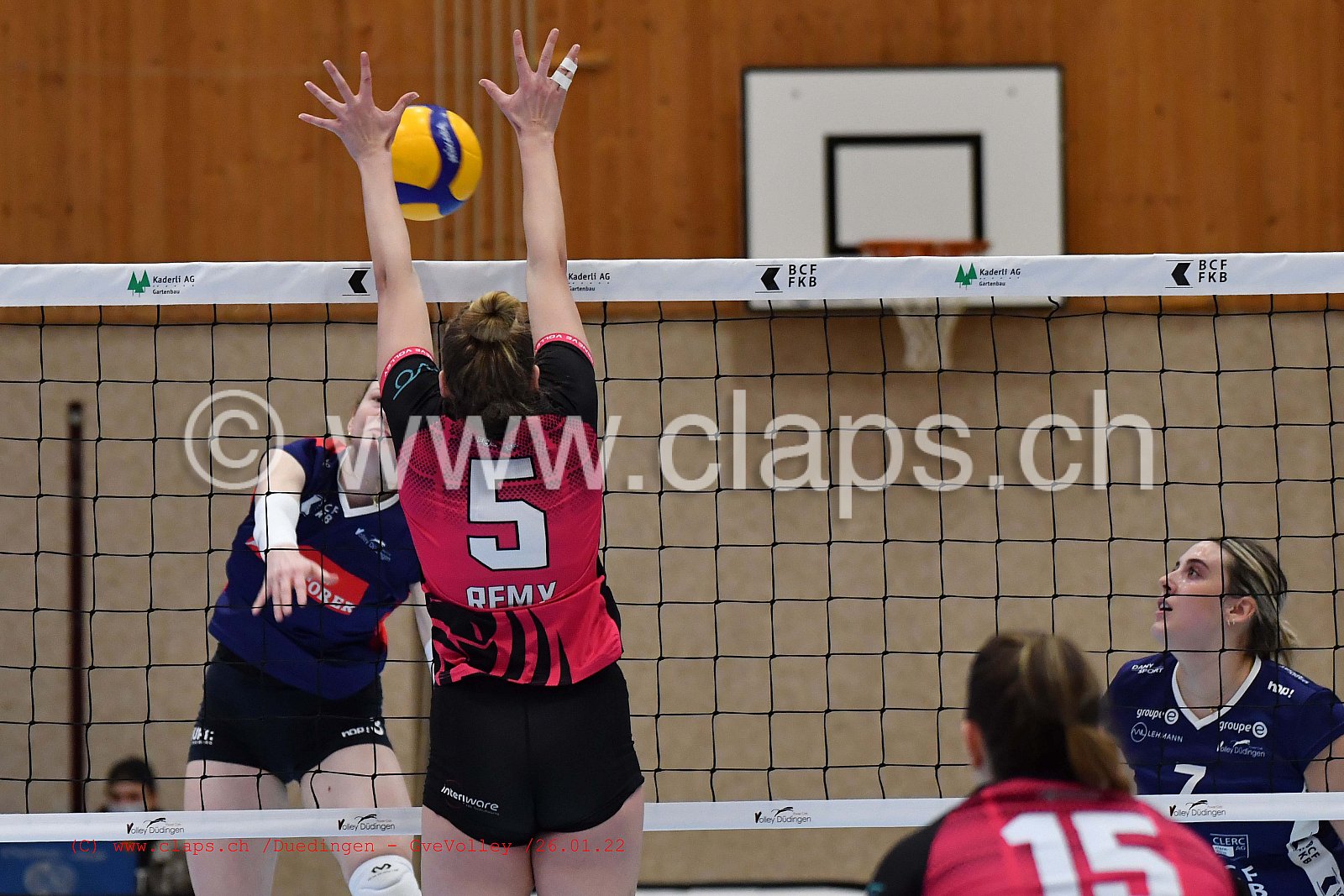 Duedingen Geneve Volley janvier 2022