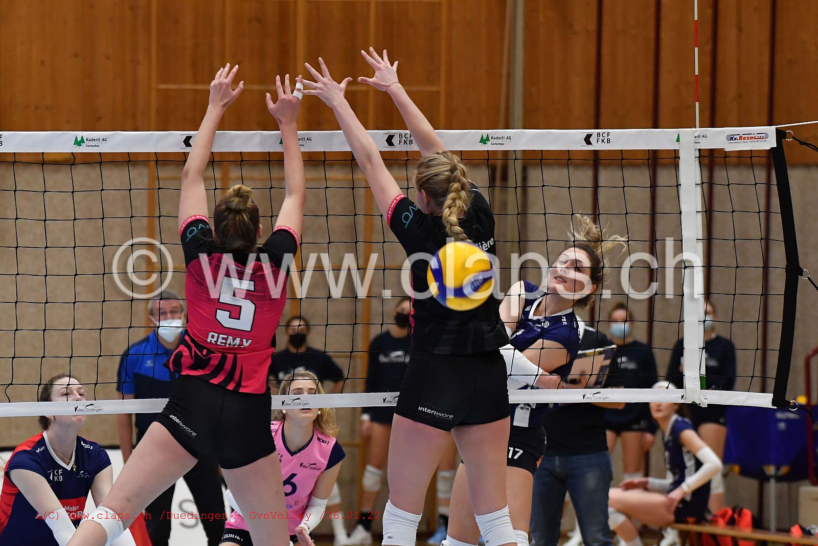 Duedingen Geneve Volley janvier 2022