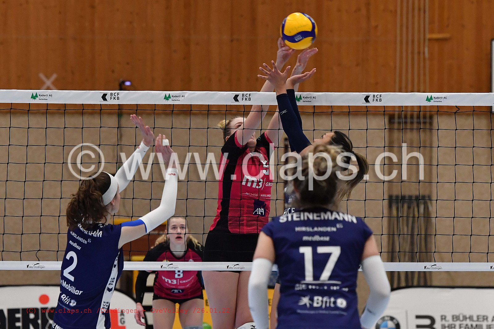 Duedingen Geneve Volley janvier 2022