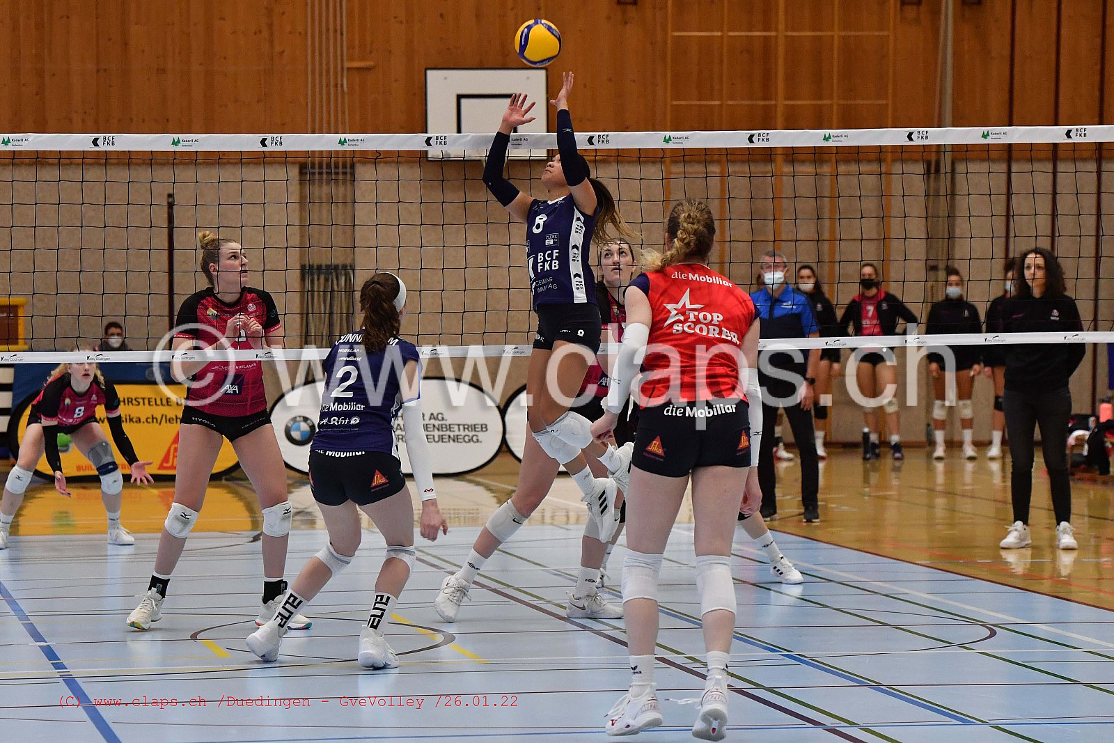 Duedingen Geneve Volley janvier 2022