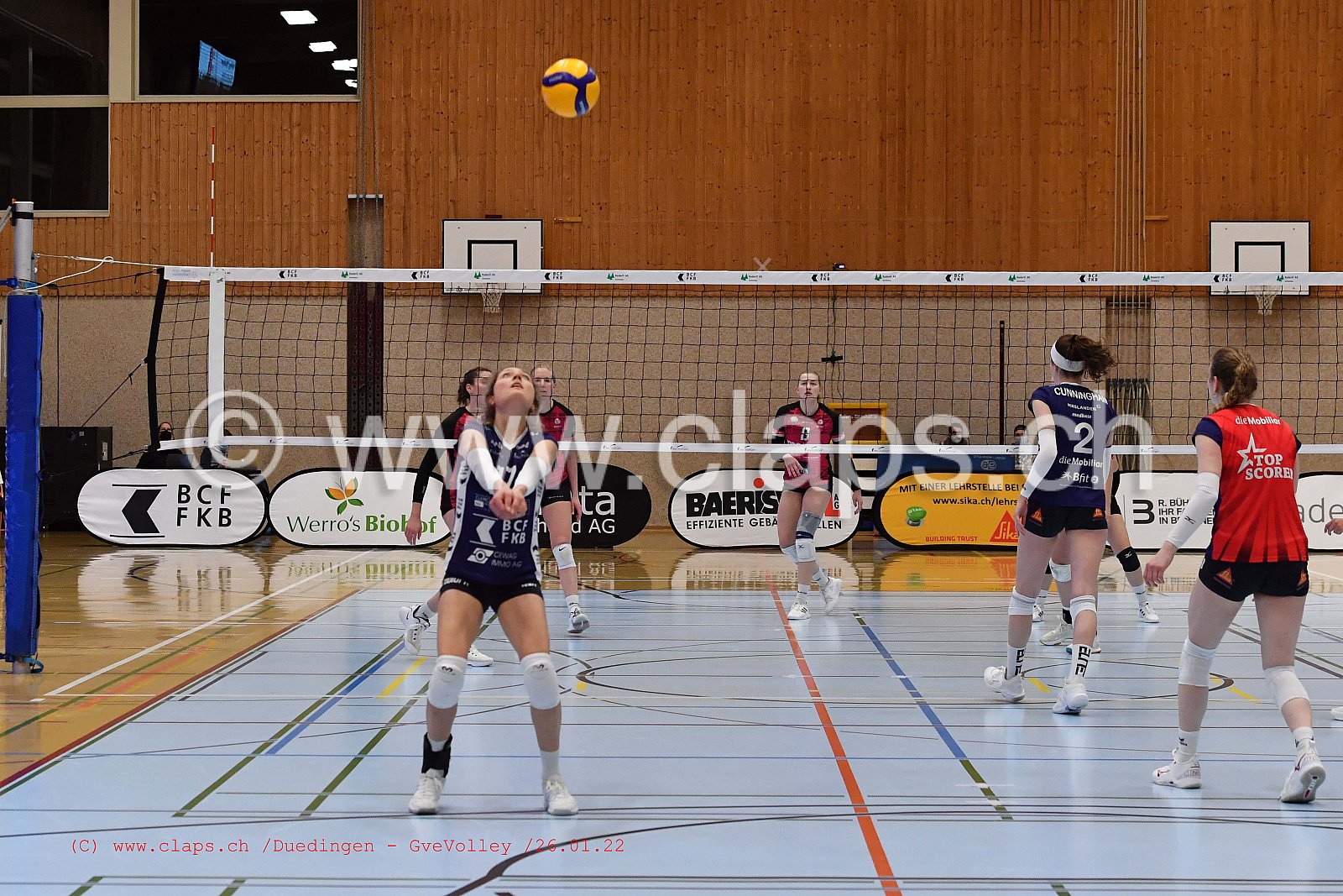Duedingen Geneve Volley janvier 2022
