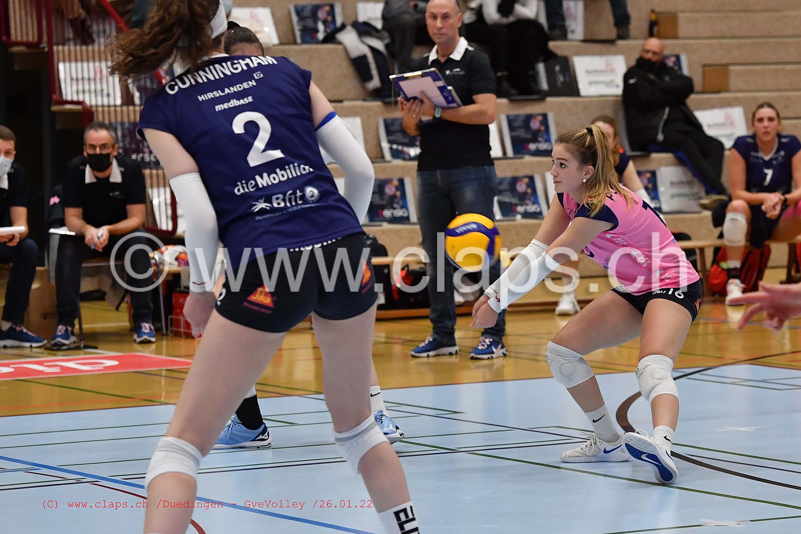 Duedingen Geneve Volley janvier 2022