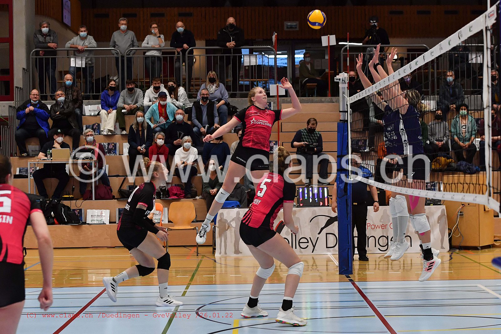 Duedingen Geneve Volley janvier 2022