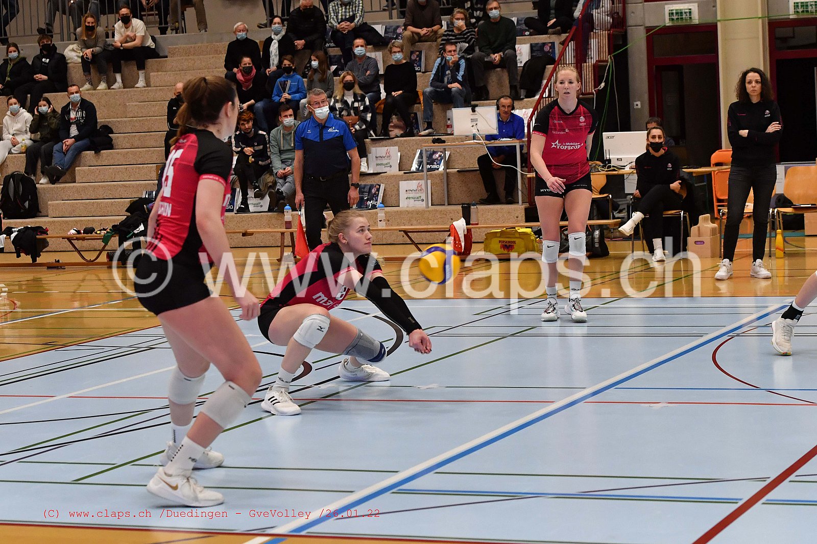 Duedingen Geneve Volley janvier 2022