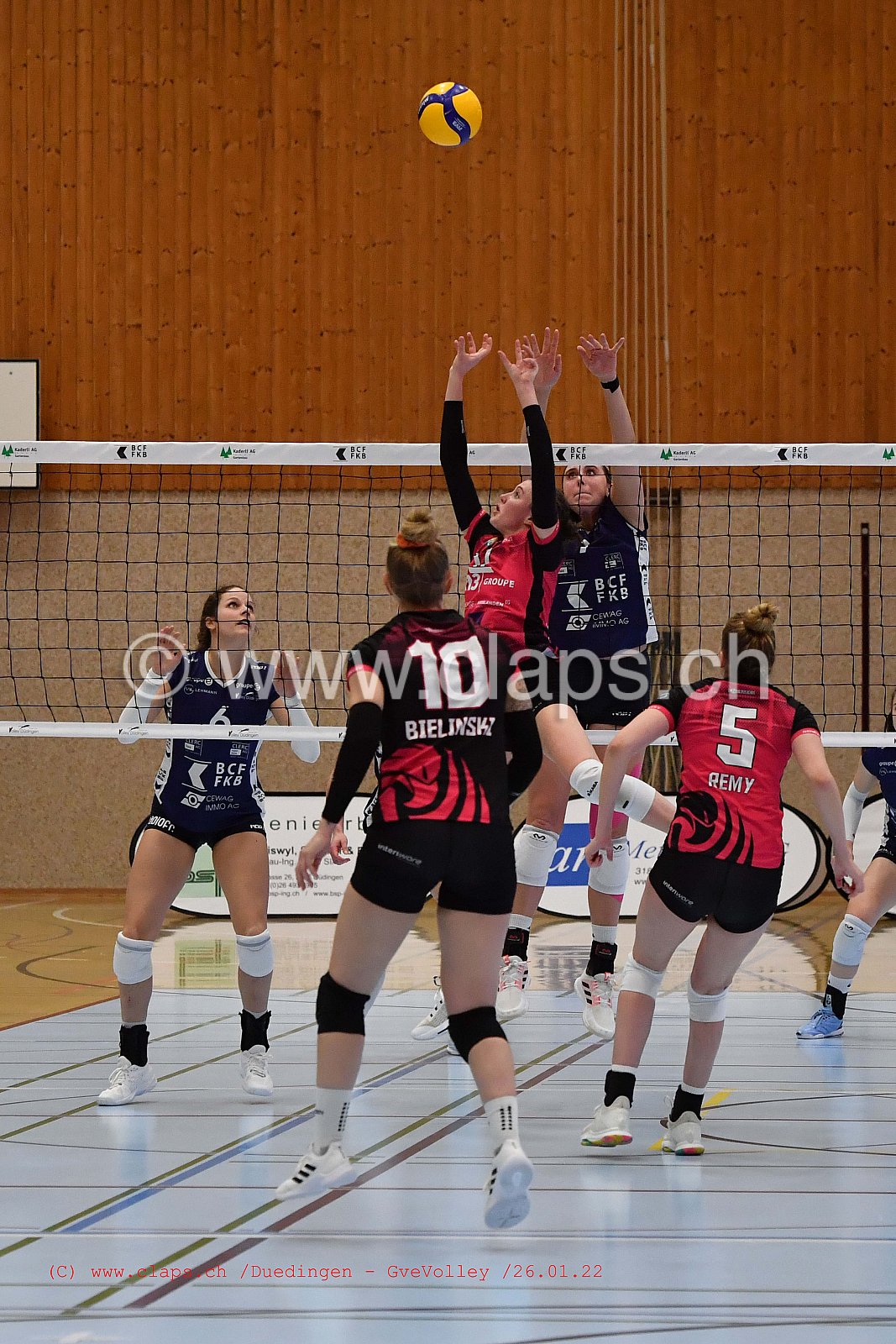 Duedingen Geneve Volley janvier 2022