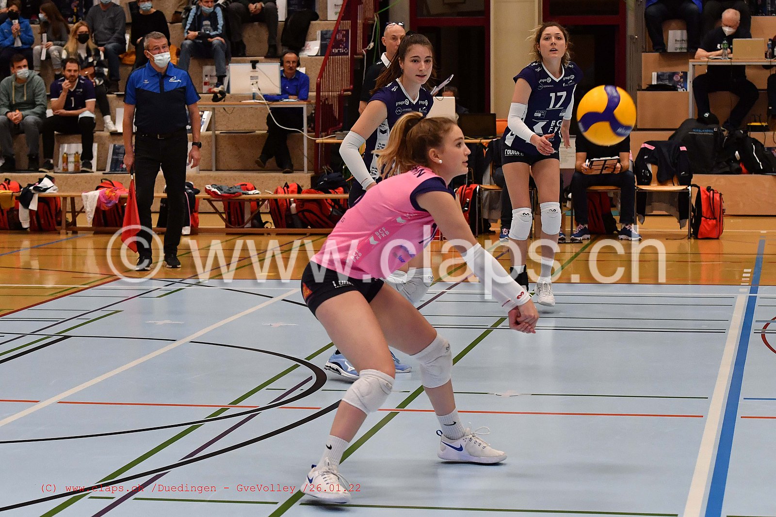 Duedingen Geneve Volley janvier 2022