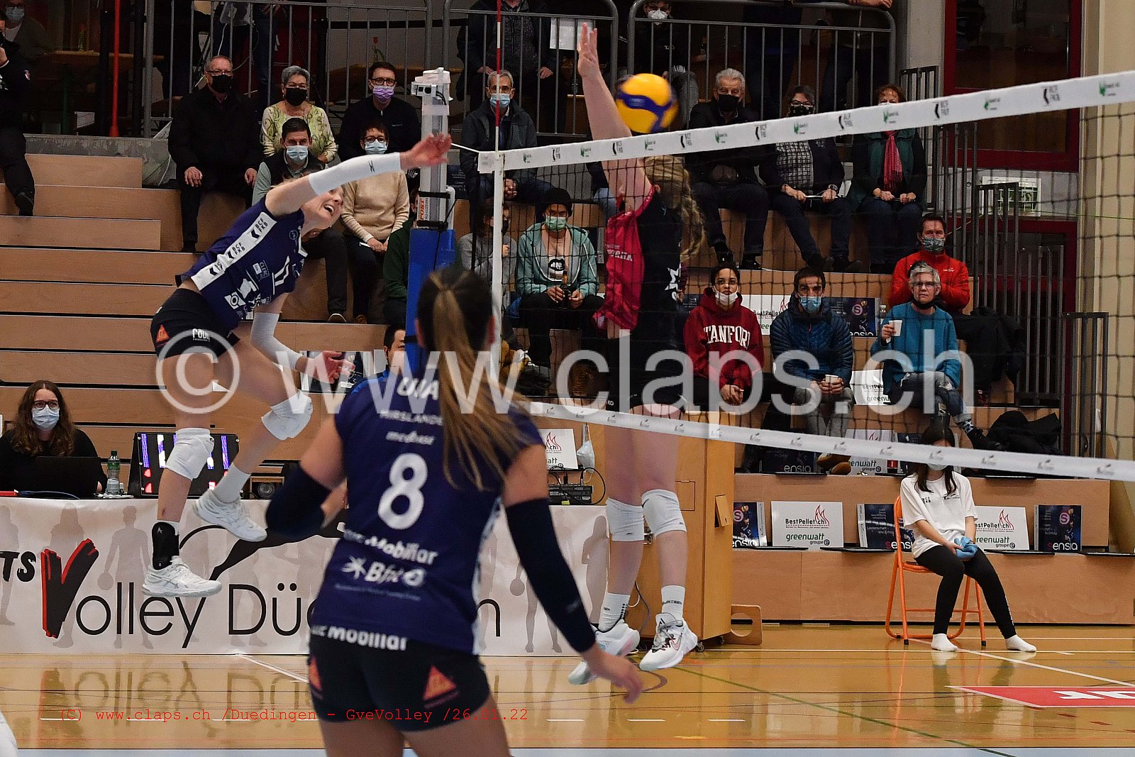 Duedingen Geneve Volley janvier 2022