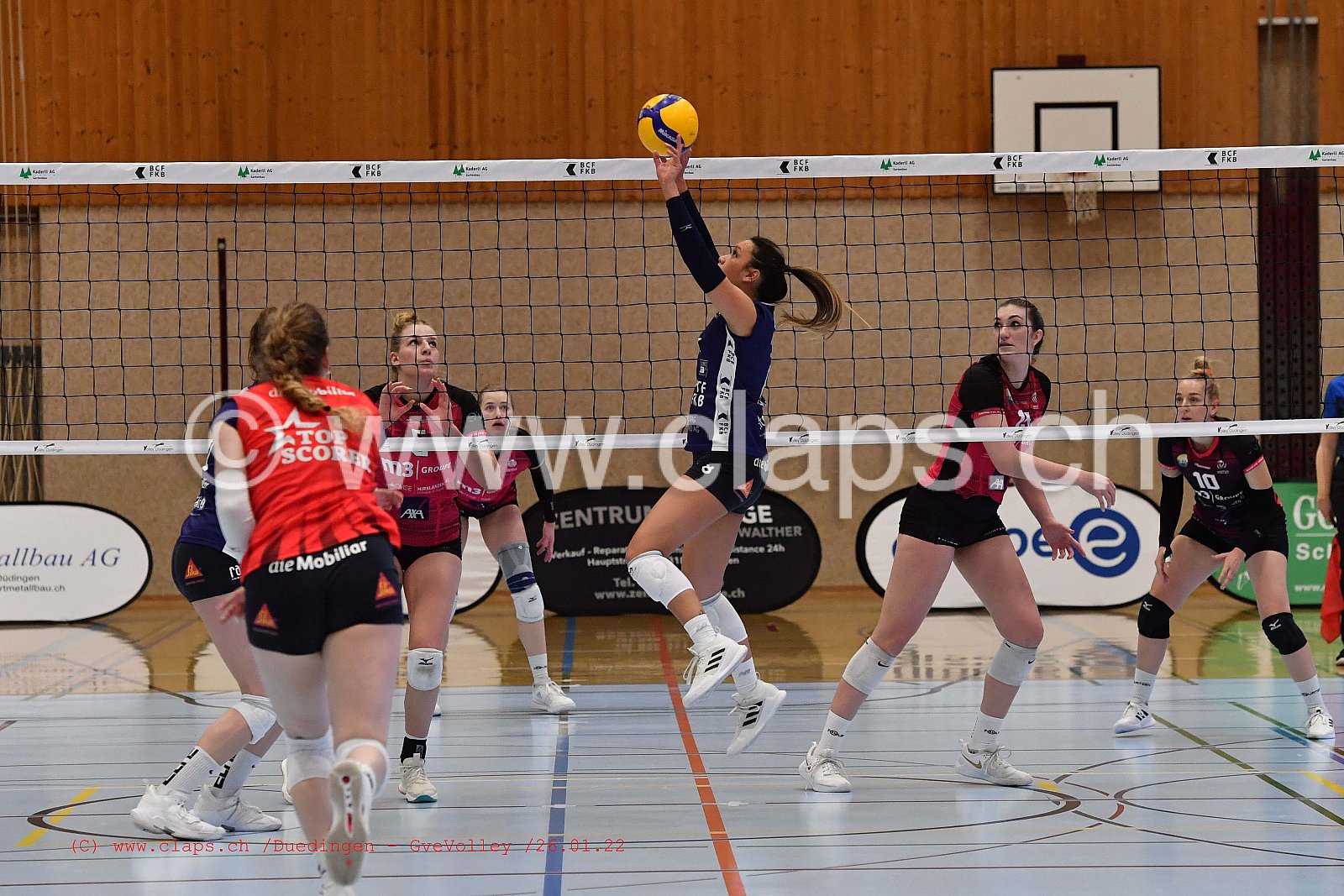 Duedingen Geneve Volley janvier 2022