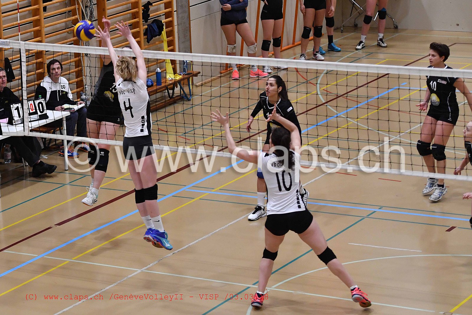 GenèveVolley 2 -Visp