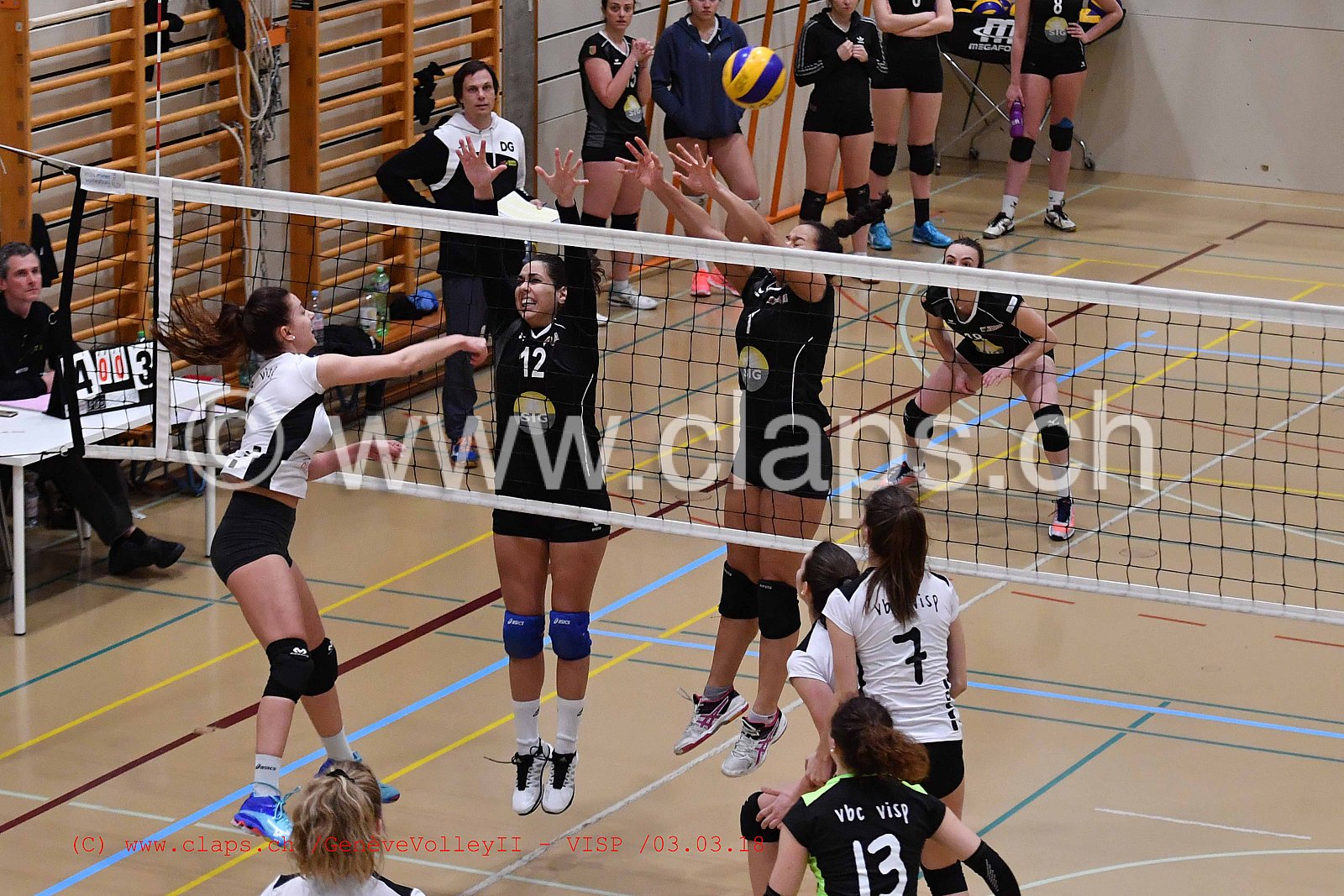 GenèveVolley 2 -Visp